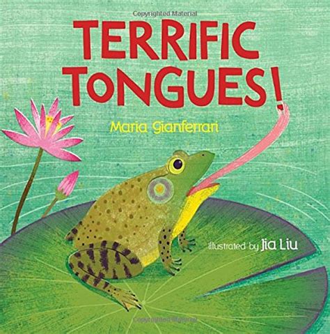 Terrific Tongues Picture Book Review Love Laughter And Life