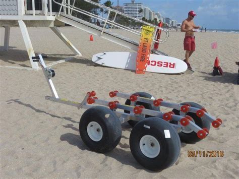 Bigfoot 4 Wheel Beach Dolly Florida Sailcraft Beach Cart Atv Jet Ski