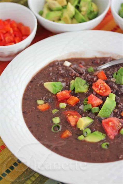 But they're full of big flavor! Pressure Cooker/Instant Pot Cuban Black Bean Soup Recipe ...
