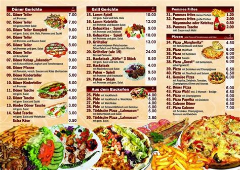 Orient döner & pizza u.v.m. 9 besten Speisekarten Bilder auf Pinterest | Menü ...