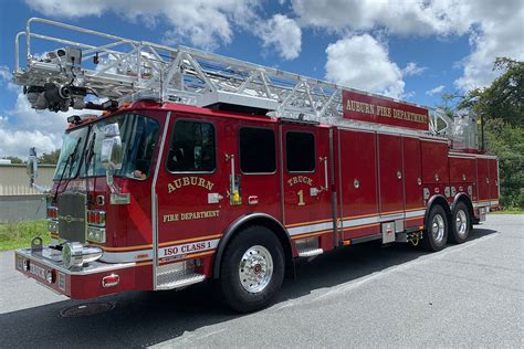 E One® Delivers Hr 100™ Ladder To Auburn Ny Fire Department Fire