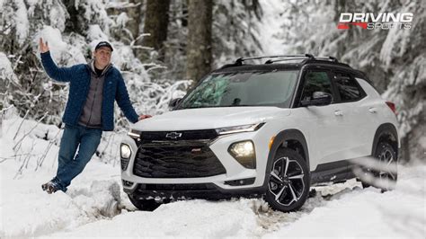2022 Chevrolet Trailblazer Awd Snow Road Driving Tests Youtube