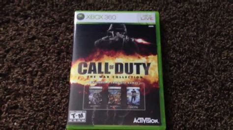 Call Of Duty The War Collection Xbox 360 Unboxing Youtube