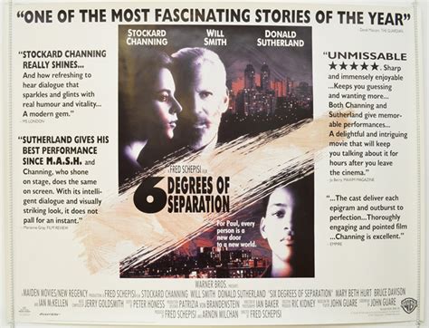 Fullmoviefilm.org is a free movies streaming site with zero ads. 6 Degrees Of Separation - Original Cinema Movie Poster ...
