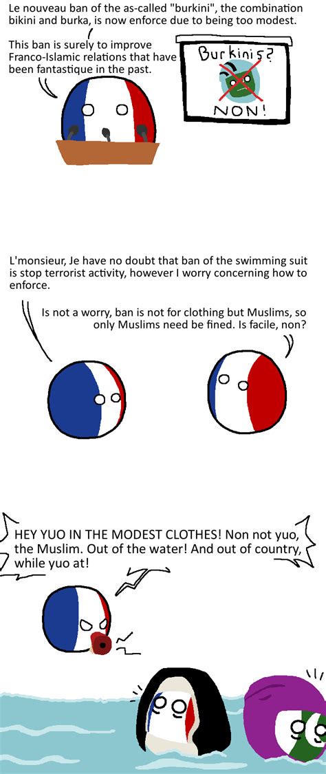 The comic series first became popular on a well known german image board int polandball is unique and it should remain so. France: Fighting terrorism, one burkini at a time : polandball
