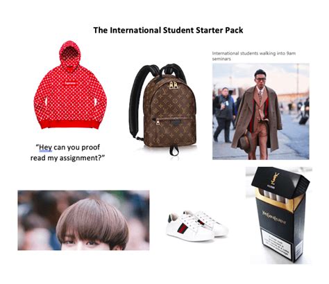 The International Student Starter Pack Starterpacks
