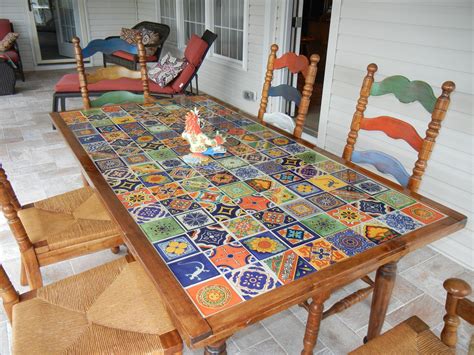 Buy the selected items together. Mexican tile table | Mexican tile table, Ceramic tiles ...