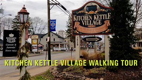 Kitchen Kettle Village Detailed Walking Tour Intercourse Lancaster