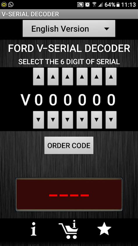 V Serial Radio Code Decoder Apk Voor Android Download