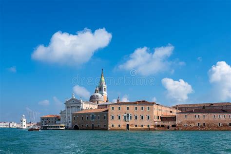 View To The Island San Giorgio Maggiore In Venice Italy Stock Image