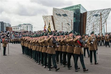 Royal Irish Receive Colours In First Event Of Its Kind In Belfast
