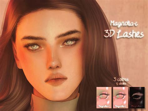 3d Eyelashes Sims Hair Sims 4 Cc Skin Sims Vrogue