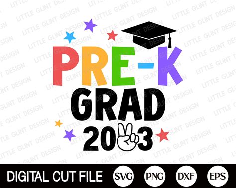 Pre K Grade 2023 Svg Graduation Svg 2023 Svg Pre K Graduate Etsy Israel