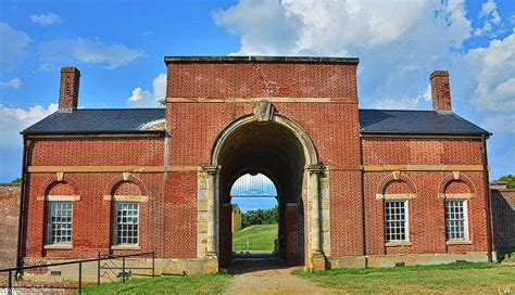 The Entrance To The Fort At Fort Washington 2 By Lisa Wooten Fort
