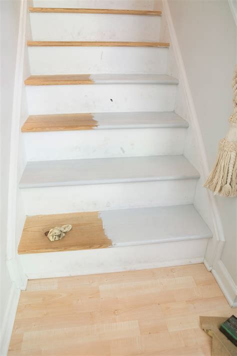 How To Refinish Stairs That Were Carpeted Cuckoo4design