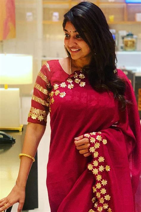 Serial Actress Neelima Rani Latest Beautiful Saree Photoshoot
