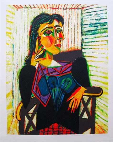 Pablo Picasso Portrait Of Dora Maar Seated