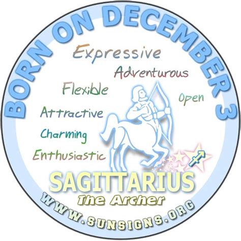 December 3 Zodiac Horoscope Birthday Personality Sunsignsorg