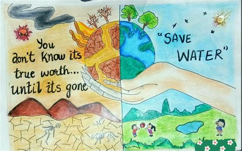 World earth day a movement to bring awareness of going eco friendly and saving resources. Make a poster on Changes around us - Brainly.in