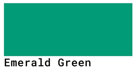 Emerald Green Cmyk