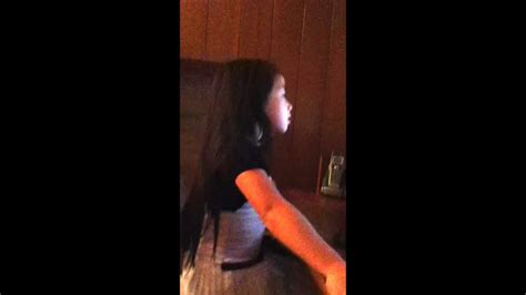 caught my little sister singing youtube
