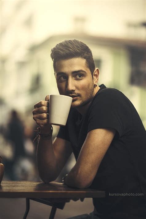 People Drinking Coffee Photography Poses For Men Photo Pose For Man