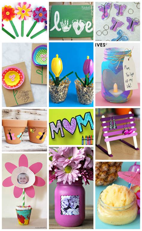 Easy Mothers Day Crafts For Kids Happiness Is Homemade