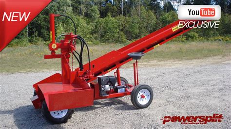 Maybe you would like to learn more about one of these? Commercial Wood Splitter Demo: Powersplit Self-Propelled ...
