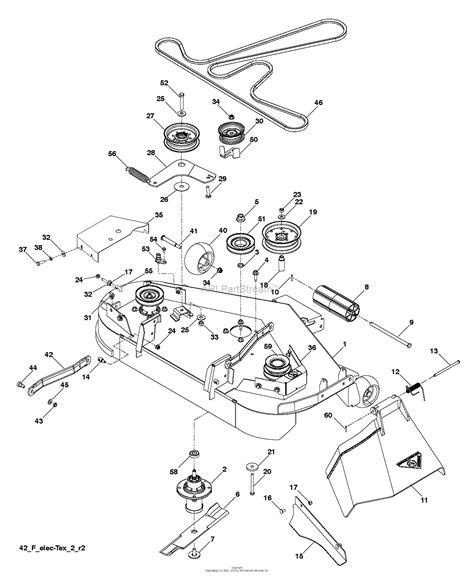 Husqvarna Yth24v42ls 96048001302 2012 08 Parts Diagram For Mower
