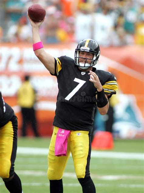 Ben Roethlisberger In Action Editorial Photography Image Of