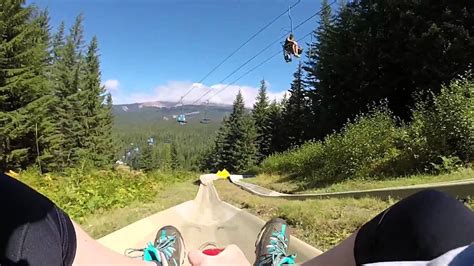 Alpine Slide Mt Hood Skibowl Gopro Hero 3 Silver 1080p 60fps Youtube