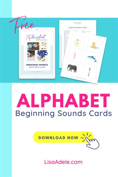 Alphabet Beginning Sounds Pictures Tracing Letters Preschool Alphabet
