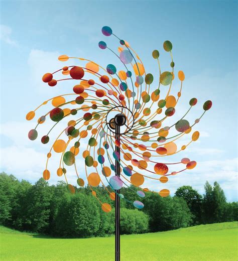 Confetti Kinetic Spinner High Quality Yard Art The Last Straw