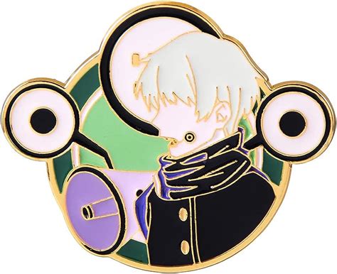 Buy Jujutsu Kaisen Brooch Pins Anime Figure Satoru Enamel Pins