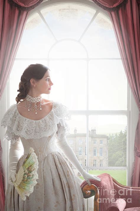 Victorian Lady At The Window Photograph By Lee Avison Pixels