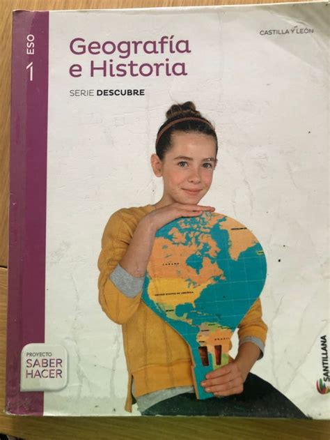 Geografía E Historia 1º Eso Editorial Santillana De Segunda Mano Por