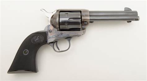 Colt Saa 2nd Generation Revolver 45 Cal 4 34 Barrel Blue And