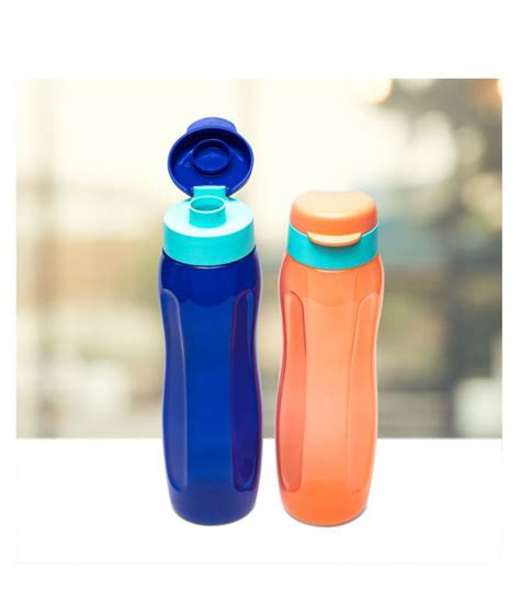 Tupperware Assorted 750 Ml Plastic Water Bottle Set Of 2 Buy Online At