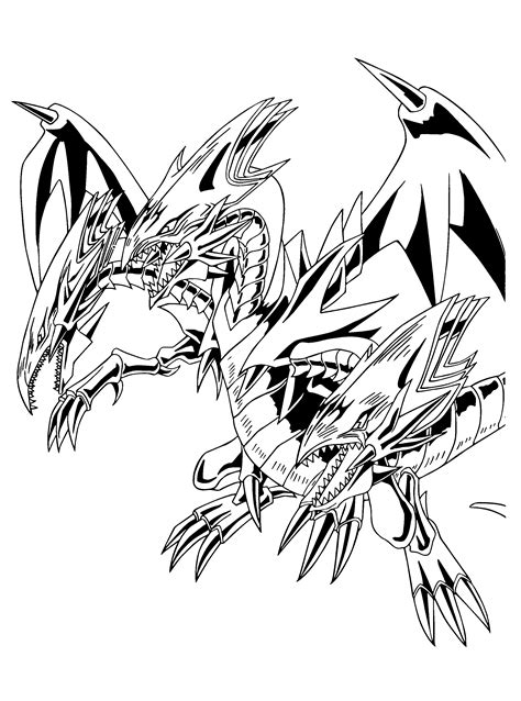 Coloring Page Yu Gi Oh Coloring Pages 14