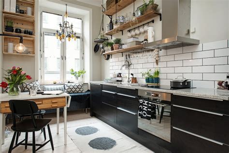 65 Ideas Of Using Open Kitchen Wall Shelves Shelterness