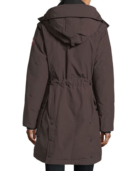 Canada Goose Kinley Hooded Cinched Waist Parka Coat