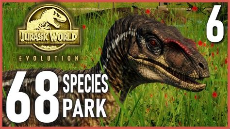 We Bred Raptors Again ~ All Species Park Part 6 ~ Jurassic World Evolution Sanctuary Build