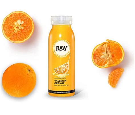 Raw Pressery Valencia Orange Cold Pressed Juice 250 Ml Packaging