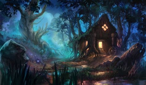 Fantasy House Hd Wallpaper By Anna Anikeyka