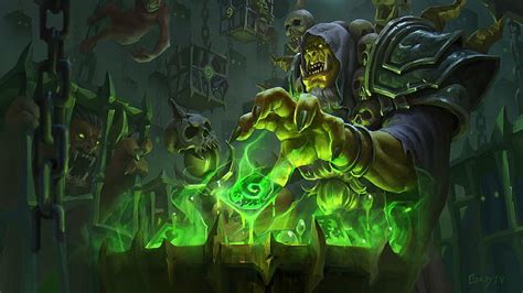 Hd Wallpaper Hearthstone 4k Heroes Of Warcraft One Night In
