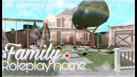 Bloxburg: No Advanced Placement Family Roleplay Home - YouTube