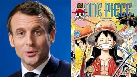One Piece Manga Préféré Demmanuel Macron Sa Photo Affole Les Fans