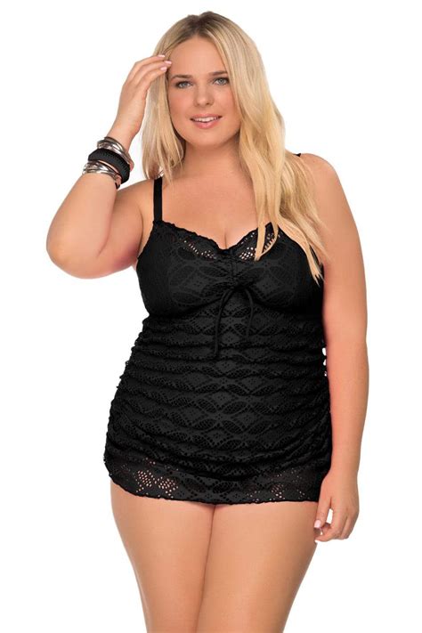 16 Fancy One Piece Plus Size Bathing Suits To Play In