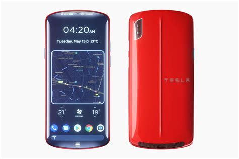 Tesla Model P Phone Concept Hiconsumption