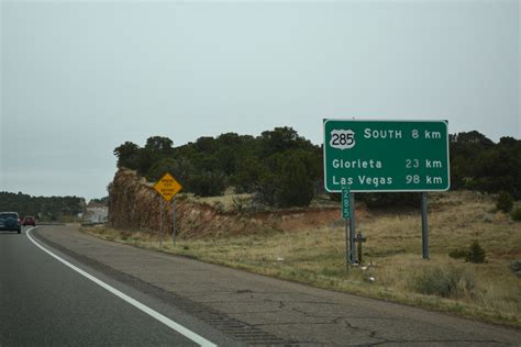 Interstate 25 North Santa Fe County Aaroads New Mexico